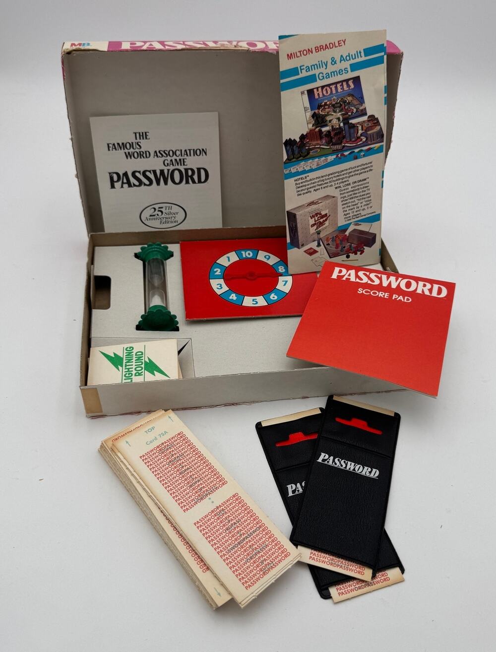 Vintage Password Board Game 25th Anniversary #4261 1986